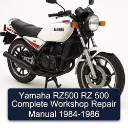 1984-1986 Yamaha RZ Models RZ500 500 Service Repair Workshop Manual PDF