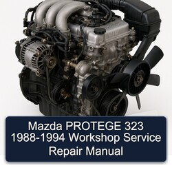 1988-1994 Mazda Protege Service Repair Workshop Manual PDF