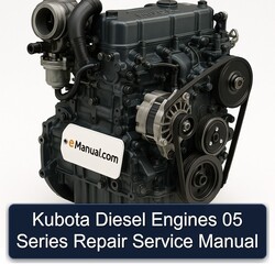 Kubota Diesel Engines 05 Series Service Repair Workshop Manual PDF