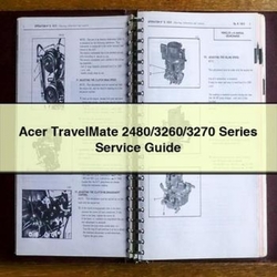 Acer Travelmate 2480/3260/3270 Series Service Repair Workshop Manual PDF