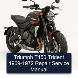 1969-1972 Triumph Trident T150 Service Repair Workshop Manual PDF