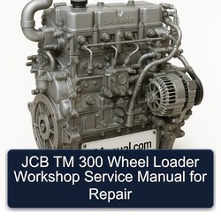 JCB TM 300 Wheel Loader Service Repair Workshop Manual PDF