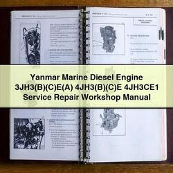 Yanmar Marine Diesel Engine 3jh3(b)(c)e 4jh3(b)(c)e 4jh3ce1 3JH3(B)(C)E(A Service Repair Workshop Manual PDF