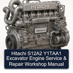 Hitachi S12a2 Y1taa1 Excavator Engine Service Repair Workshop Manual PDF