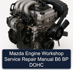 Mazda B Series Engine B6 BP DOHC Service Repair Workshop Manual PDF