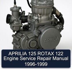 1996-1999 Aprilia 125 Rotax 122 Engine Service Repair Workshop Manual PDF