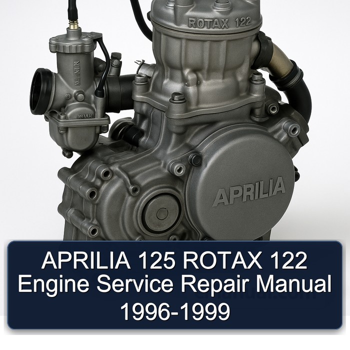 1996-1999 Aprilia 125 Rotax 122 Engine Service Repair Workshop Manual PDF