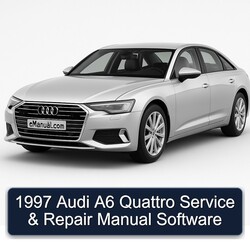 1997 Audi Quattro A6 Software Service Repair Workshop Manual PDF