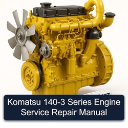 Komatsu 140 3 140-3 Series Engine Service Repair Workshop Manual PDF
