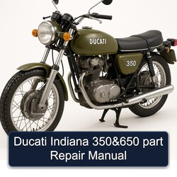 Ducati 350 Indiana 650 Part Service Repair Workshop Manual PDF