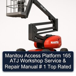 Manitou Access Platform 165 ATJ Top Rated Service Repair Workshop Manual PDF