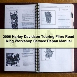 2006 Harley Davidson Road King Touring Flhrc Service Repair Workshop Manual PDF
