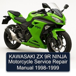 1998-1999 Kawasaki Ninja ZX 9R Motorcycle Service Repair Workshop Manual PDF