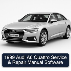 1999 Audi Quattro A6 Software Service Repair Workshop Manual PDF