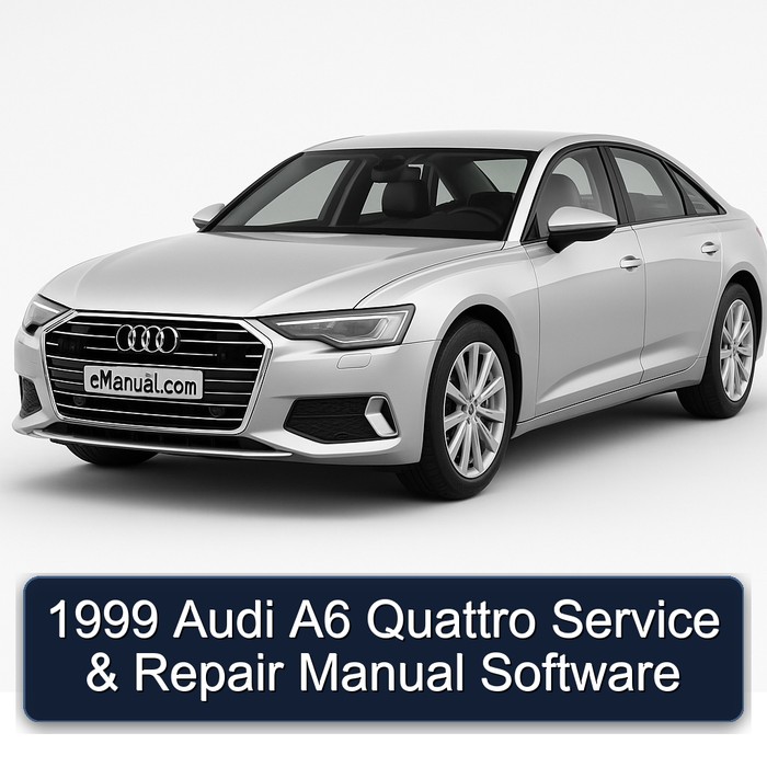 1999 Audi Quattro A6 Software Service Repair Workshop Manual PDF