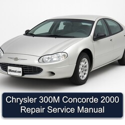 2000 Chrysler Concorde 300M Service Repair Workshop Manual PDF