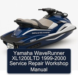 1999-2000 Yamaha Waverunner XL1200LTD Service Repair Workshop Manual PDF