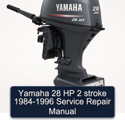 1984-1996 Yamaha 28 HP 2 Stroke Service Repair Workshop Manual PDF