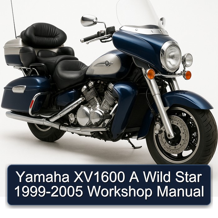 1999-2005 Yamaha XV Models XV1600 Wild Star Service Repair Workshop Manual PDF