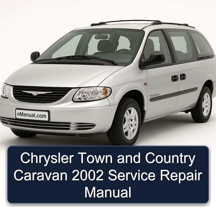 2002 Chrysler Caravan Town Country Service Repair Workshop Manual PDF
