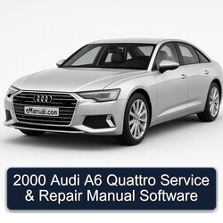 2000 Audi Quattro A6 Software Service Repair Workshop Manual PDF