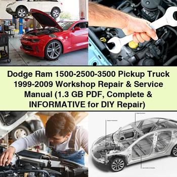 1999-2009 Dodge D Series RAM 1500-2500-3500 Pickup Truck Service Repair Workshop Manual PDF