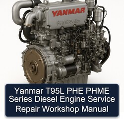 Yanmar Phme Series T95L PHE Diesel Engine Service Repair Workshop Manual PDF