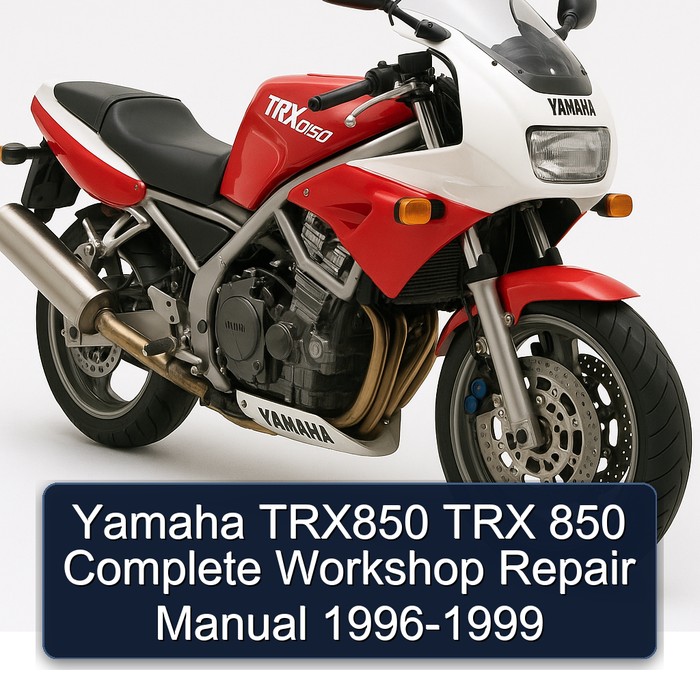 1996-1999 Yamaha TRX850 TRX 850 Service Repair Workshop Manual PDF