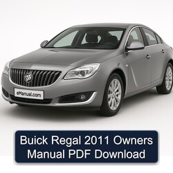 2011 Buick Regal Owners Owner's Manual PDF