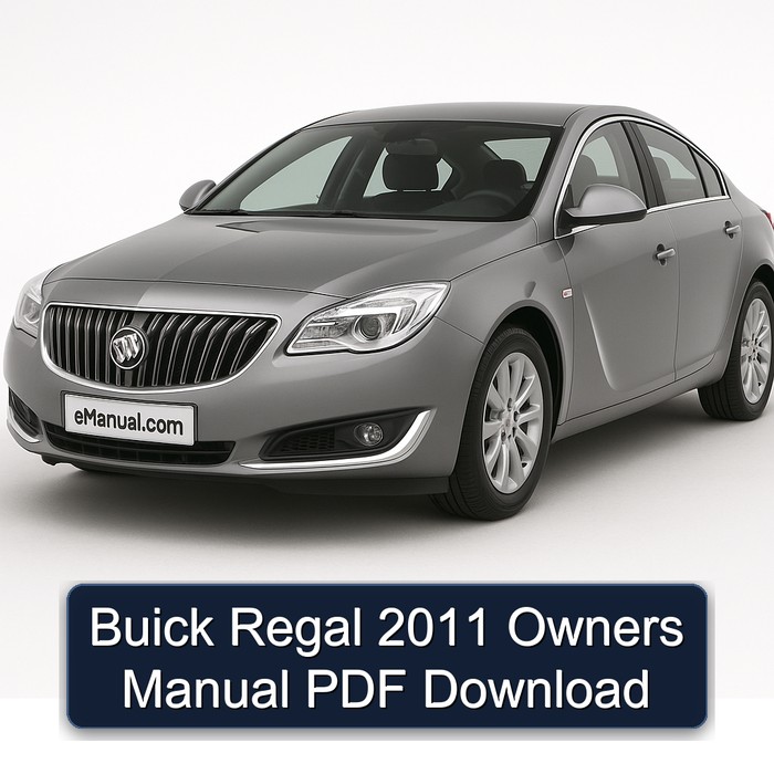 2011 Buick Regal Owners Owner's Manual PDF