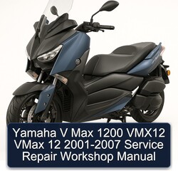 2001-2007 Yamaha Vmax V Max 1200 VMX12 12 Service Repair Workshop Manual PDF