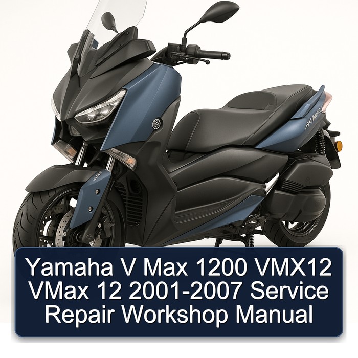 2001-2007 Yamaha Vmax V Max 1200 VMX12 12 Service Repair Workshop Manual PDF