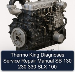 Isuzu Thermo King DI SE Diagnoses SB 130 230 330 SLX 100 Service Repair Workshop Manual PDF