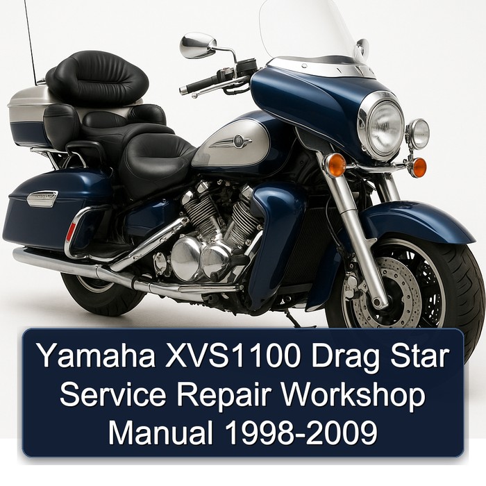 1998-2009 Yamaha Royal Star Venture XVS1100 Drag Service Repair Workshop Manual PDF