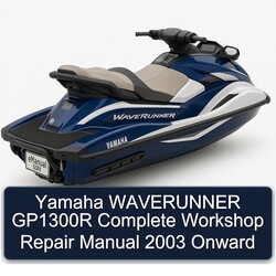 2003 Yamaha Waverunner GP1300R Onward Service Repair Workshop Manual PDF