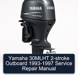 1993-1997 Yamaha 30MLHT 2-stroke Outboard Service Repair Workshop Manual PDF