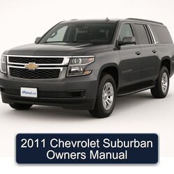 2011 Chevrolet Suburban Owners Owner's Manual PDF