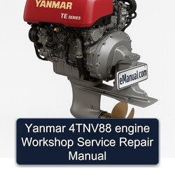 Yanmar 4tnv88 Engine Service Repair Workshop Manual PDF