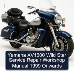 1999 Yamaha XV Models XV1600 Wild Star Onwards Service Repair Workshop Manual PDF