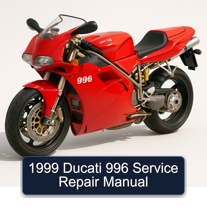 1999 Ducati 996 Service Repair Workshop Manual PDF