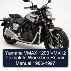 1986-1997 Yamaha Vmax 1200 VMX12 Service Repair Workshop Manual PDF
