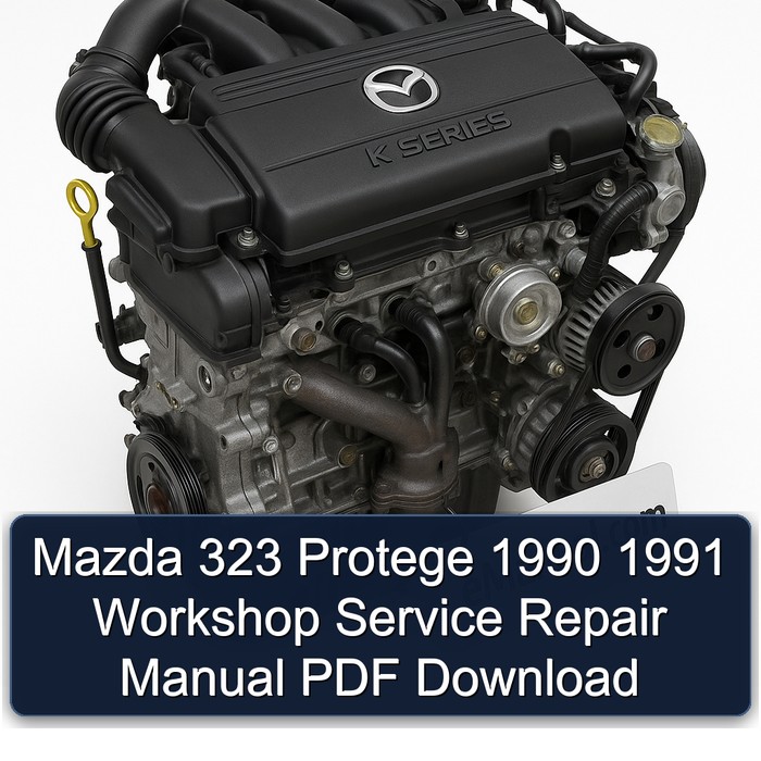 1990-1991 Mazda Protege 323 Service Repair Workshop Manual PDF