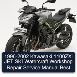 1996-2002 Sym Jet Kawasaki 1100ZXI SKI Watercraft Best Service Repair Workshop Manual PDF
