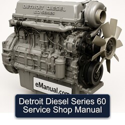 Detroit Diesel 60 Series Shop Service Repair Workshop Manual PDF