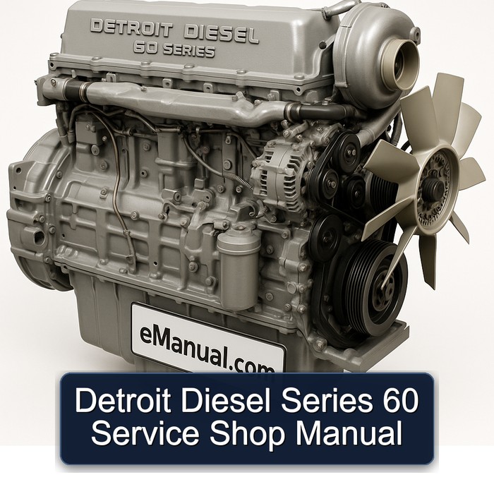 Detroit Diesel 60 Series Shop Service Repair Workshop Manual PDF