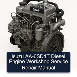 Perkins AA Isuzu -6sd1t Diesel Engine Service Repair Workshop Manual PDF
