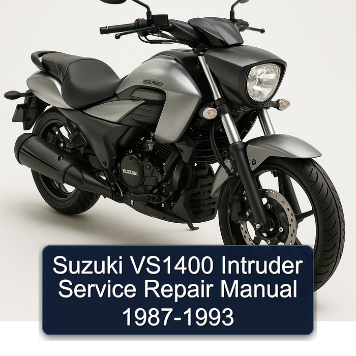 1987-1993 Suzuki Intruder VS1400 Service Repair Workshop Manual PDF
