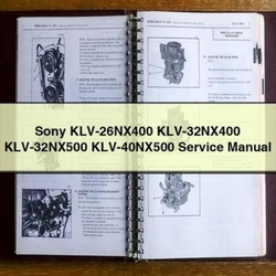 Manual de Servicio Sony KLV-26NX400, KLV-32NX400, KLV-32NX500, KLV-40NX500 (PDF)
