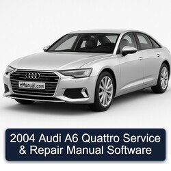 2004 Audi Quattro A6 Software Service Repair Workshop Manual PDF