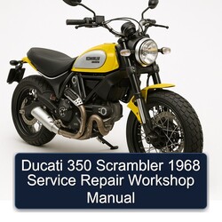 1968 Ducati Scrambler Service Repair Workshop Manual PDF